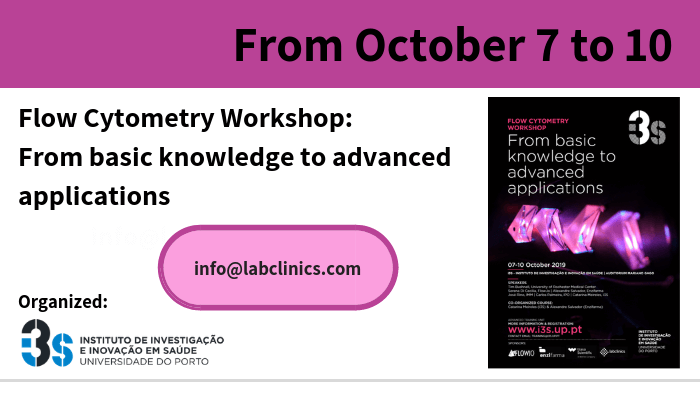 Flow cytometry, FC, antibodies, Labclinics, I3S, workshop, meeting, Porto, Portugal